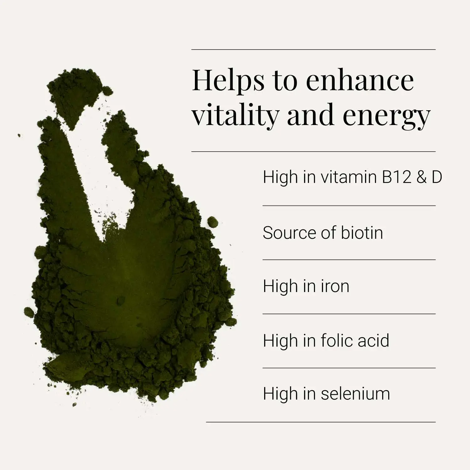 Chlorella powder benefits 