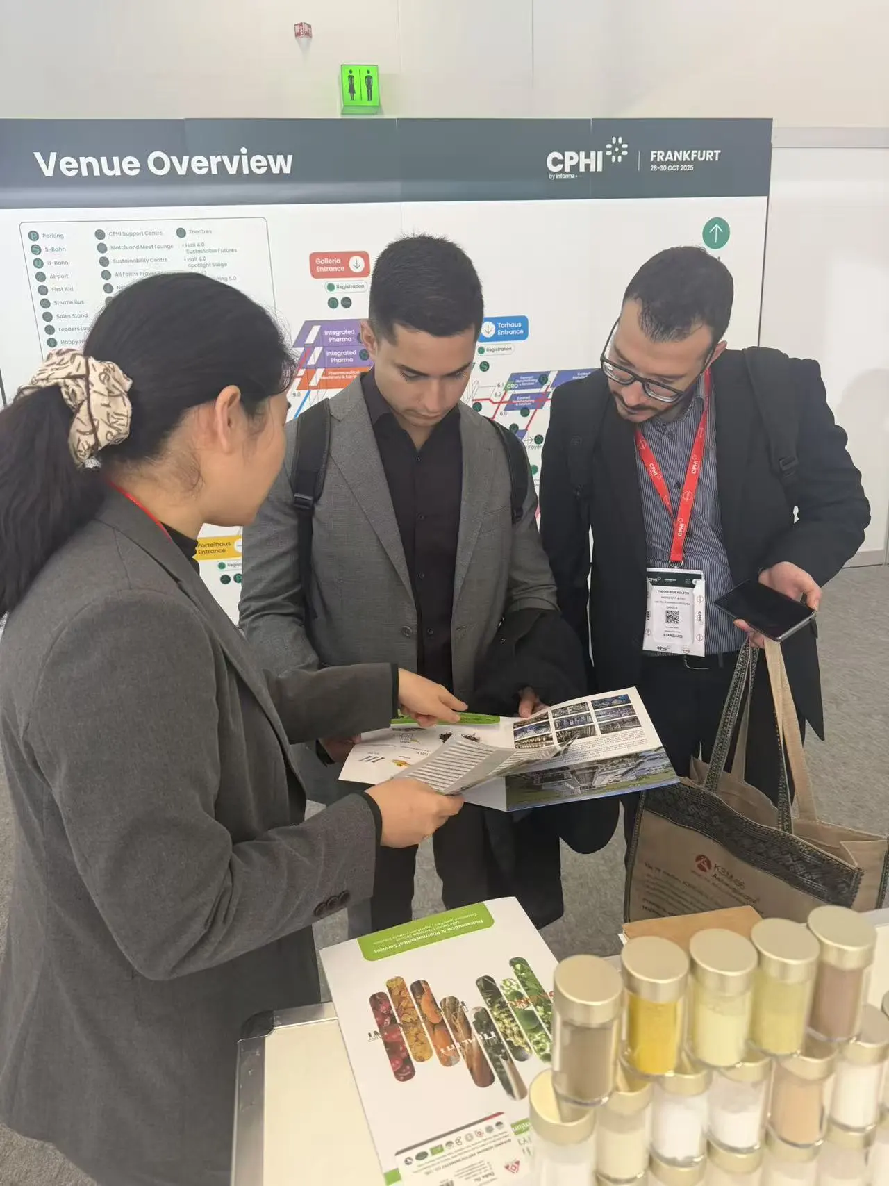 Shaanxi Hongda Successfully Debuts at CPhI Worldwide in Frankfurt