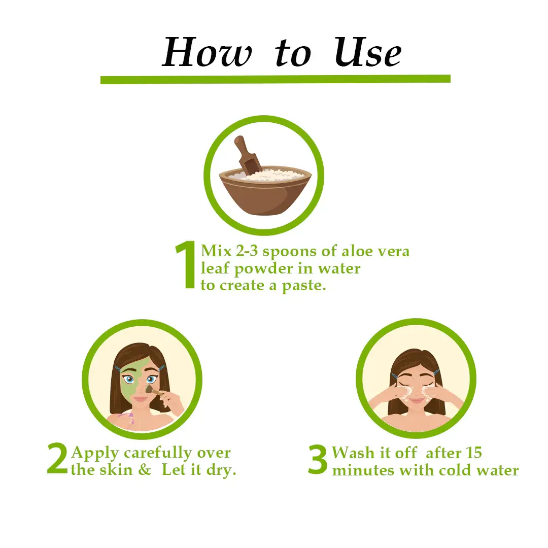 How to use freeze-dried aloe powder?