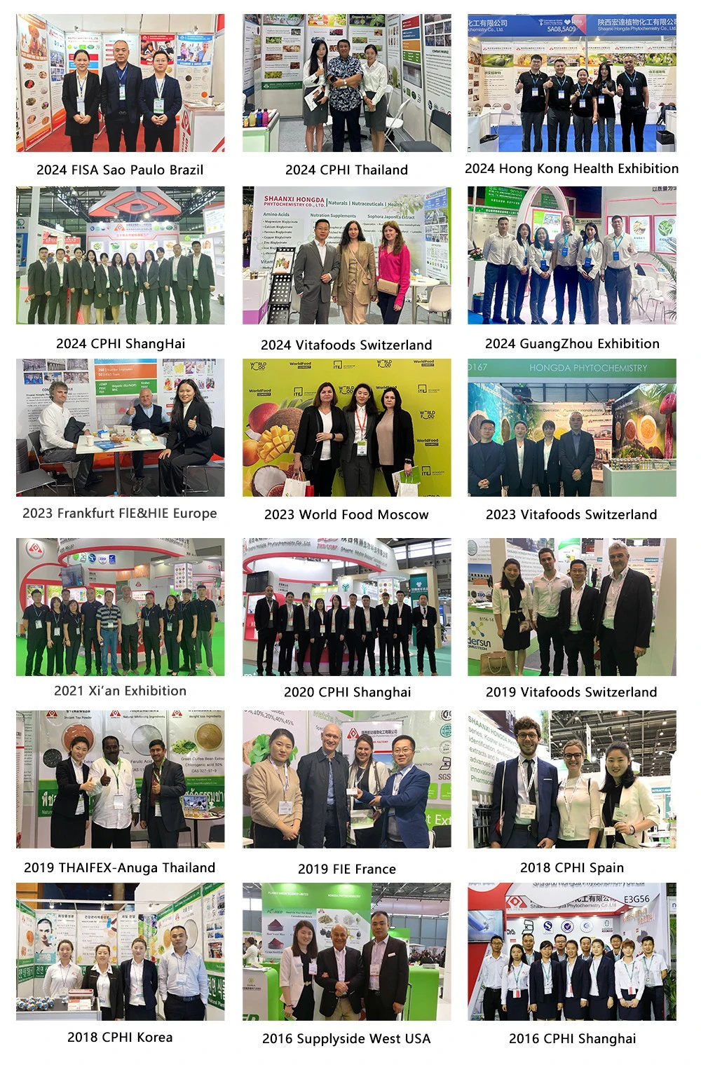 Shaanxi Hongda's Overseas Exhibition