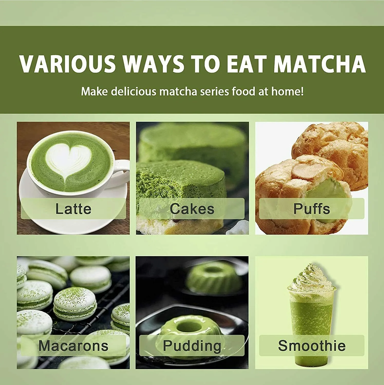 Matcha Green Tea Powder 100% Pure Matcha powder Matcha Green Tea Powder 100% Pure Matcha powder
