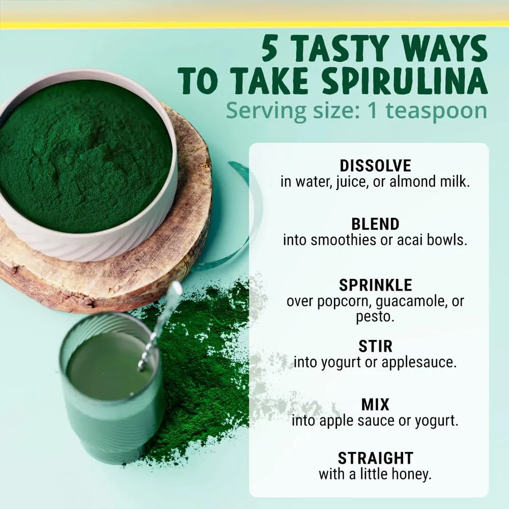 Spirulina Powder Uses Spirulina Powder Uses