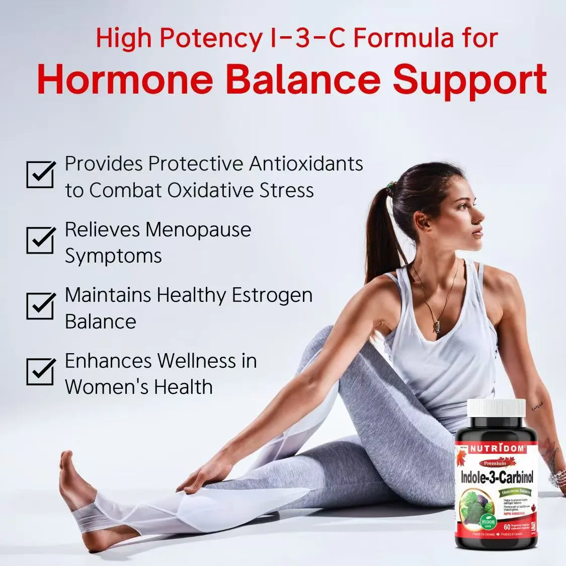  Indole-3-Carbinol Support Hormone Balance