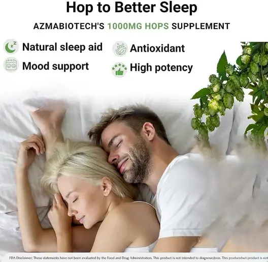 Hops powder for sleep