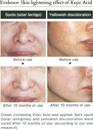 Kojic Acid Powder Before And After
