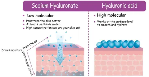 Natural Sodium Hyaluronate vs. Hyaluronic Acid Natural Sodium Hyaluronate vs. Hyaluronic Acid