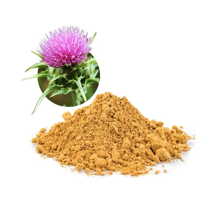 Factory Price Milk Thistle Seed Extract Powder Silymarin Uv 80% Silymarin Powder - Factory Price Milk Thistle Seed Extract Powder Silymarin Uv 80% Silymarin Powder -
