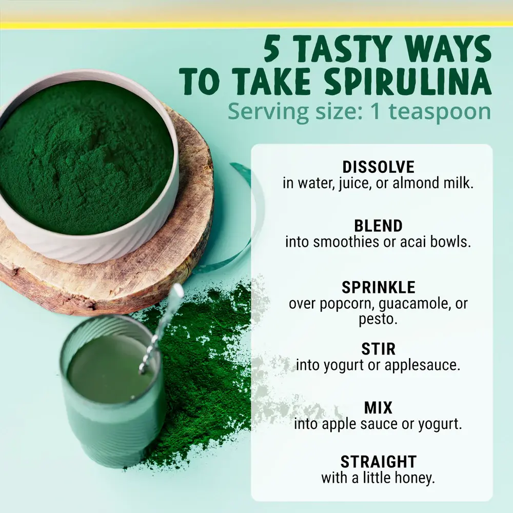 Organic Spirulina Powder