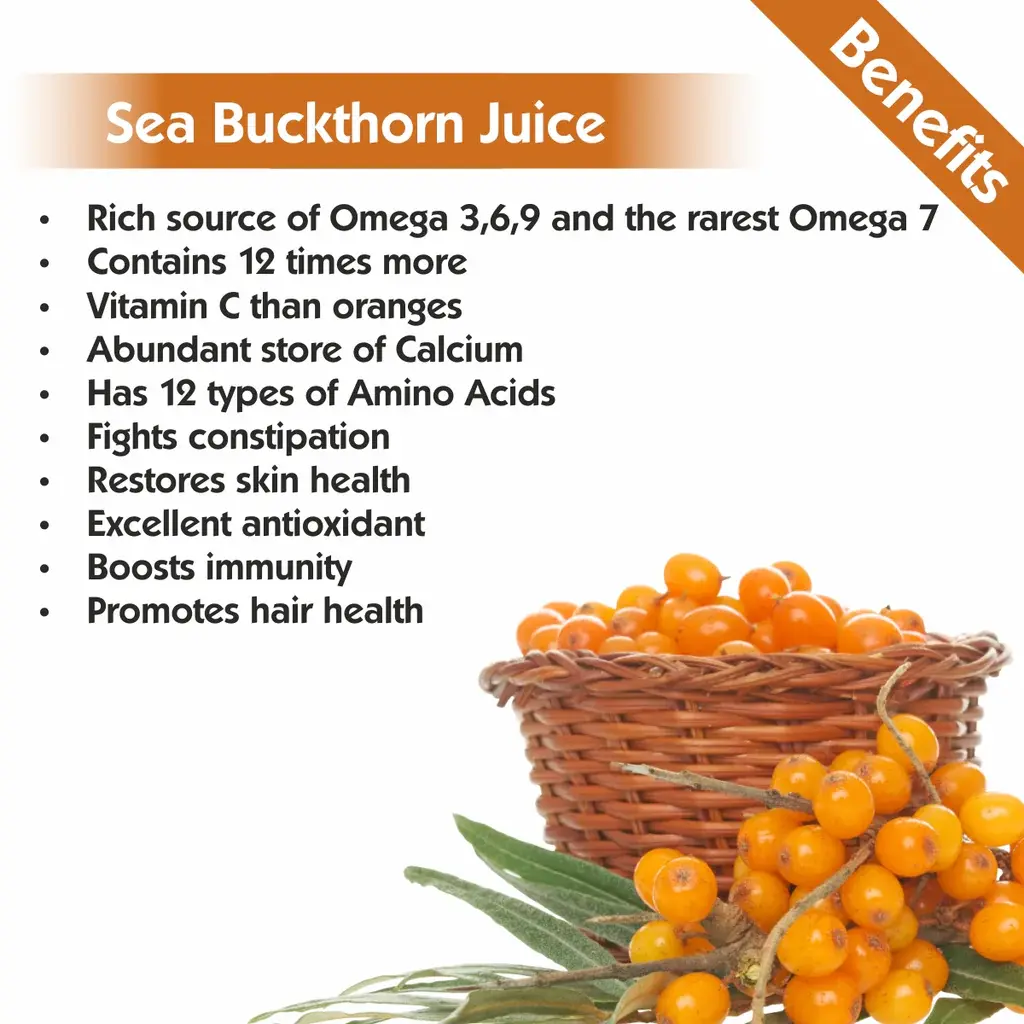 Seabuckthorn Juice powder benefits
