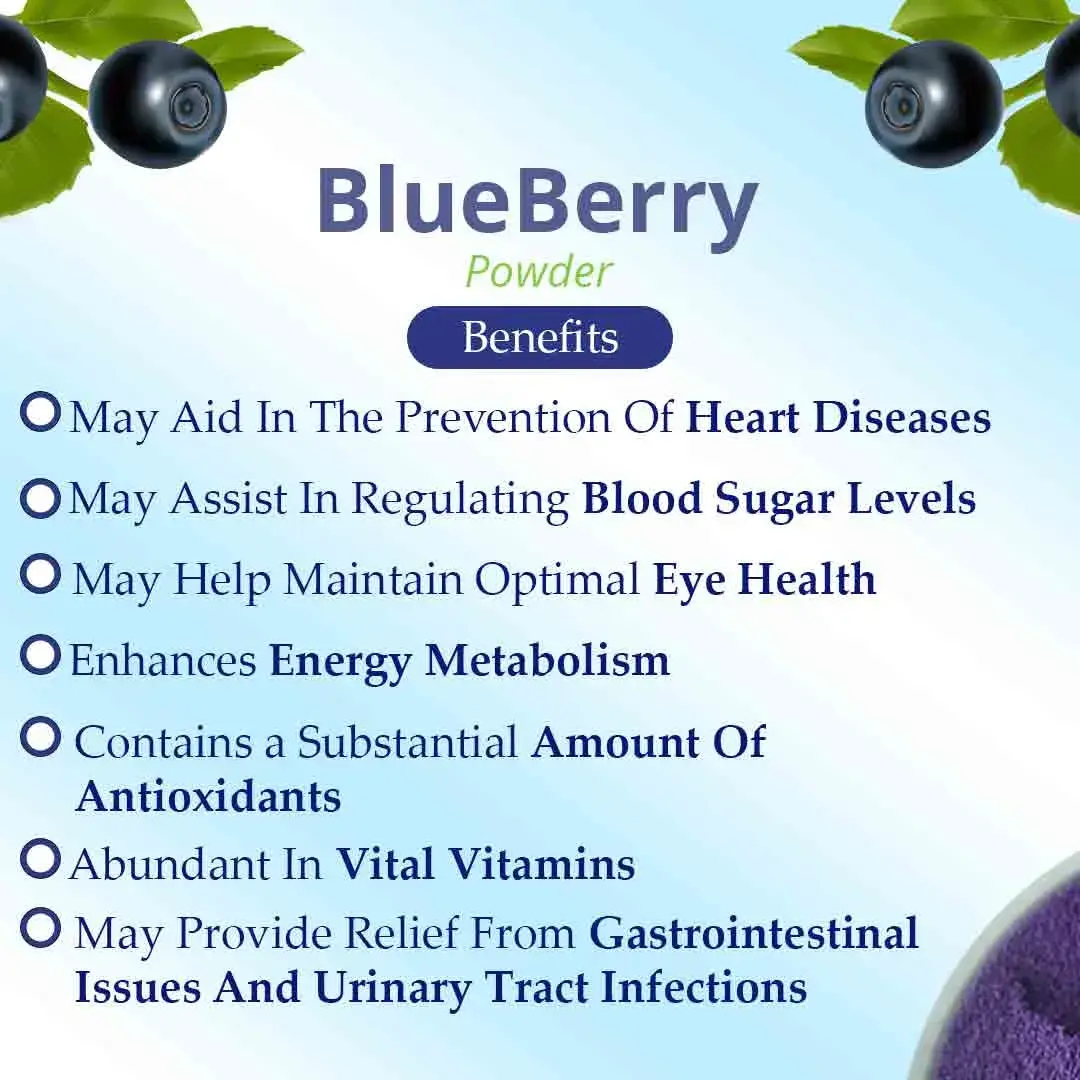 Blueberry powder benefits Blueberry powder benefits