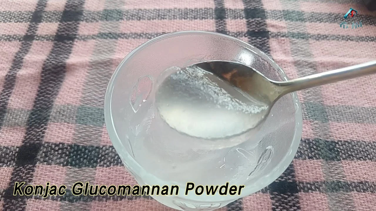 Pure Konjac Glucomannan Powder Extract High Solubility