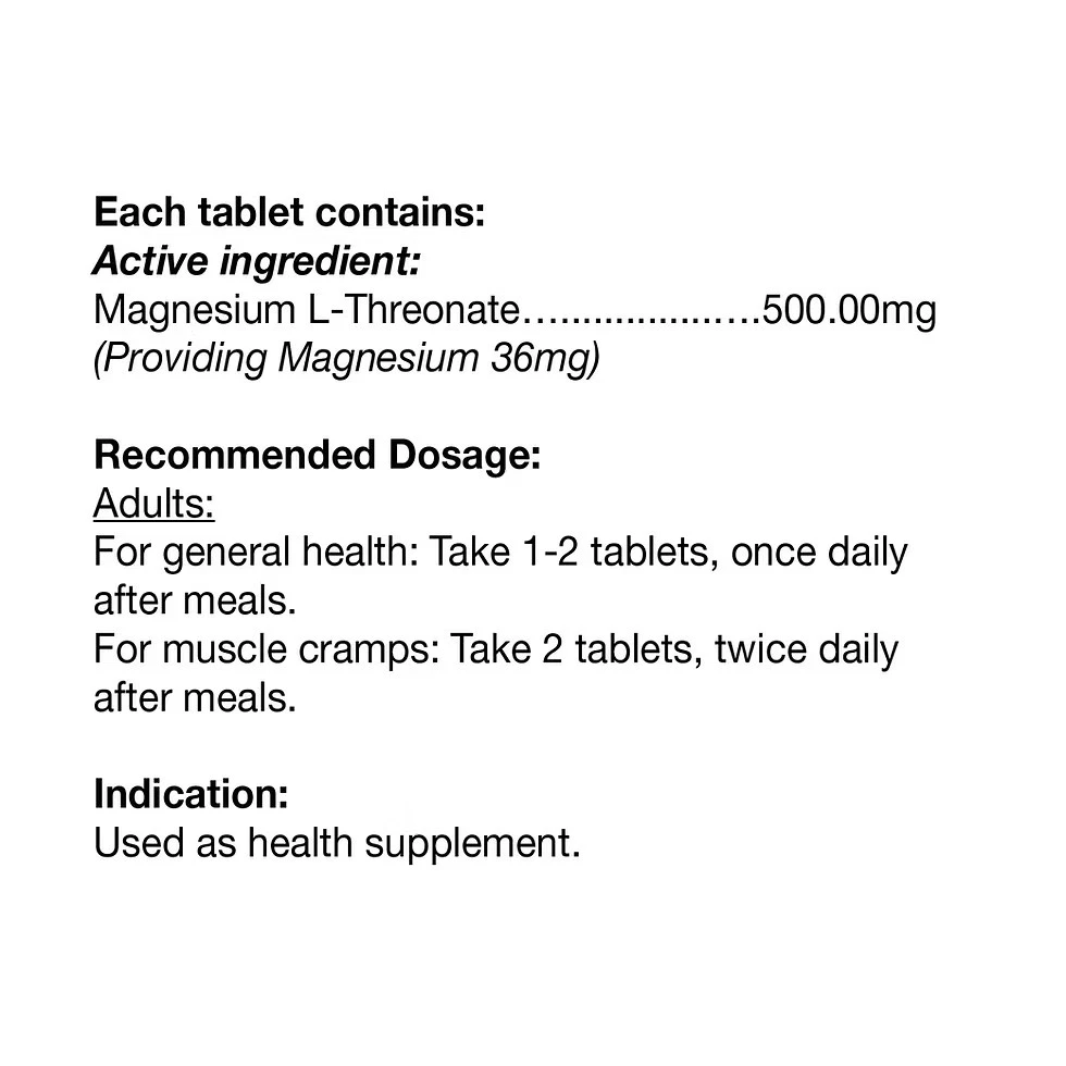 Magnesium L-Threonate How To Take