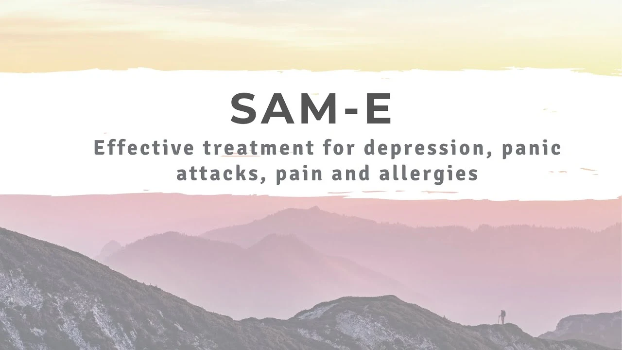 SAM-E For Depression