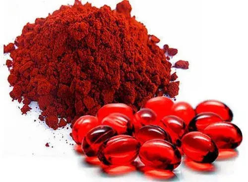 Pure astaxanthin powder Pure astaxanthin powder