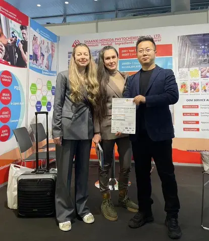 FIE&HIE Exhibition 2023 ----shaanxi hongda phytochemistry CO,LTD FIE&HIE Exhibition 2023 ----shaanxi hongda phytochemistry CO,LTD