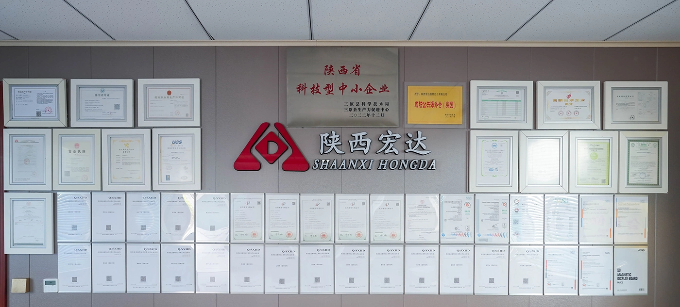 hongda's certifications