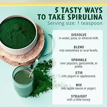 Organic Spirulina Powder Uses Organic Spirulina Powder Uses