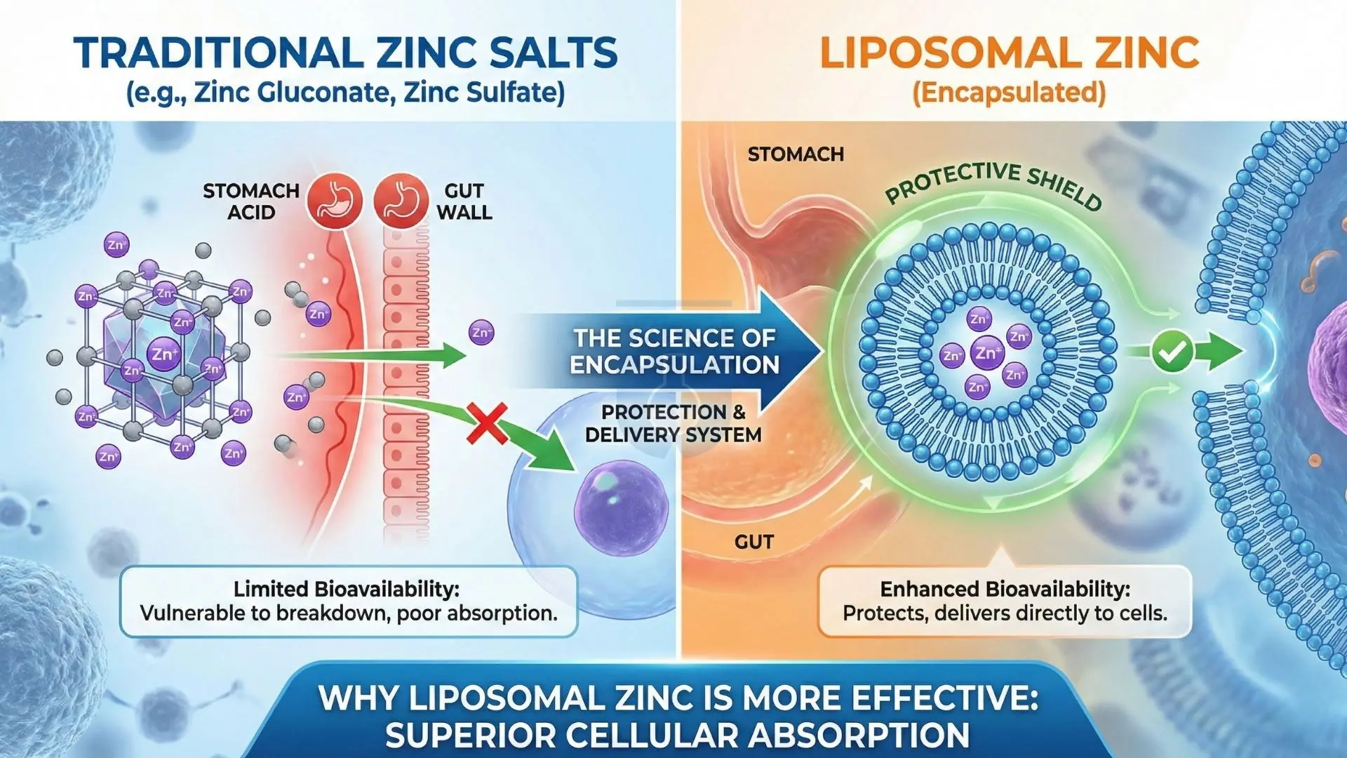 liposomal zinc powder liposomal zinc powder