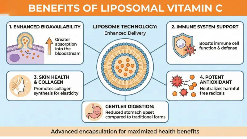 Liposomal Vitamin C Benefits Liposomal Vitamin C Benefits
