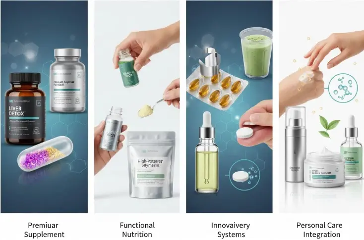 Milk Thistle Extract Capsules Applications Milk Thistle Extract Capsules Applications