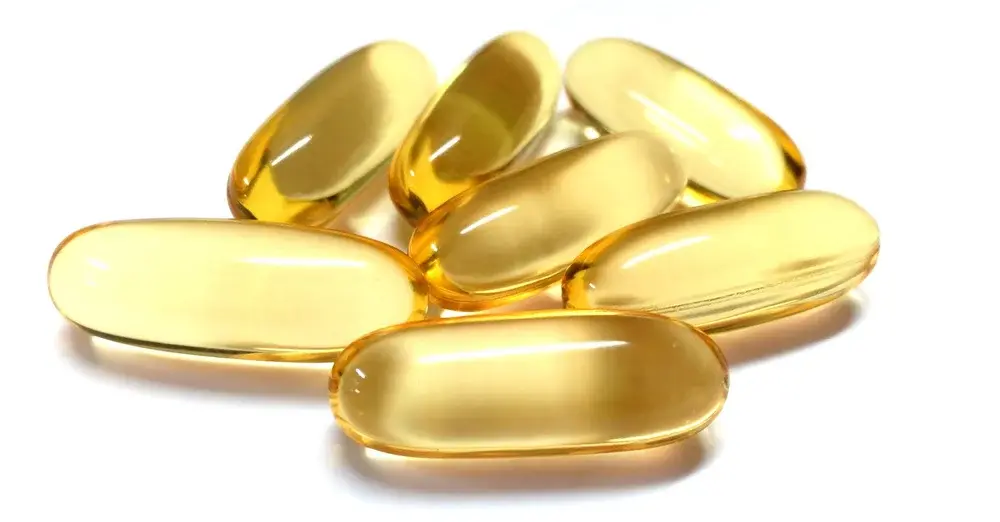 Fish oil capsules