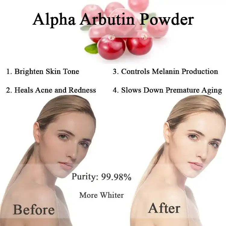 Alpha arbutin powder for skin