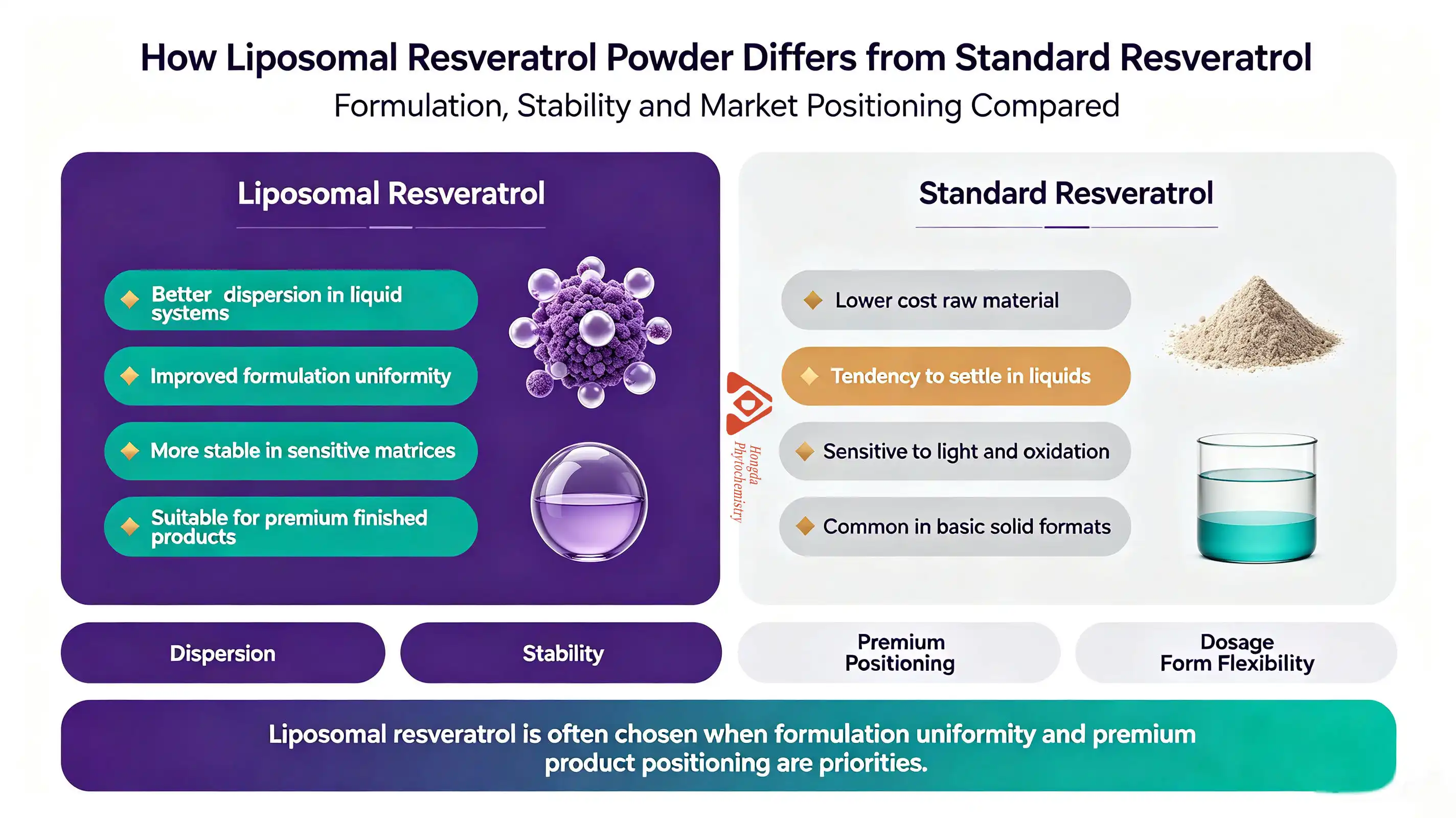 Liposomal resveratrol vs standard resveratrol