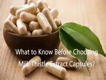 What to Know Before Choosing Milk Thistle Extract Capsules?