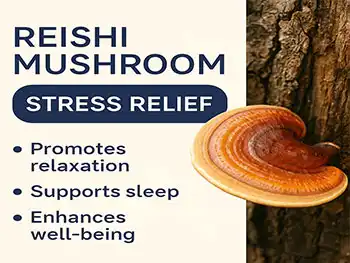 How Does Reishi Mushroom Extract Powder Promote Stress Relief?