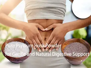 Pure Psyllium Husk Powder for Gentle and Natural Digestive Support
