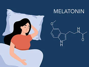 Pure Melatonin Powder for Jet Lag and Circadian Rhythm Support