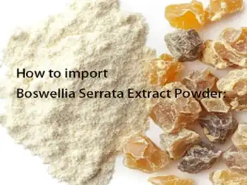 How to import Boswellia Serrata Extract Powder: Step‑by‑step guide?